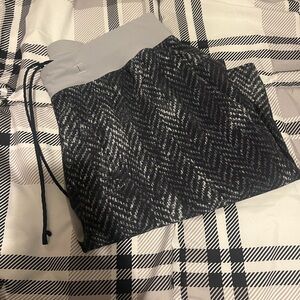 Black and grey men’s Lululemon shorts